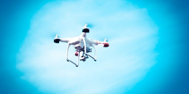 drone volando