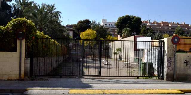 Parque para perros en Burjassot.