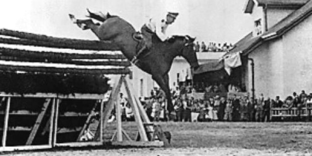 El mayor salto en la equitación, el del caballo Huaso.