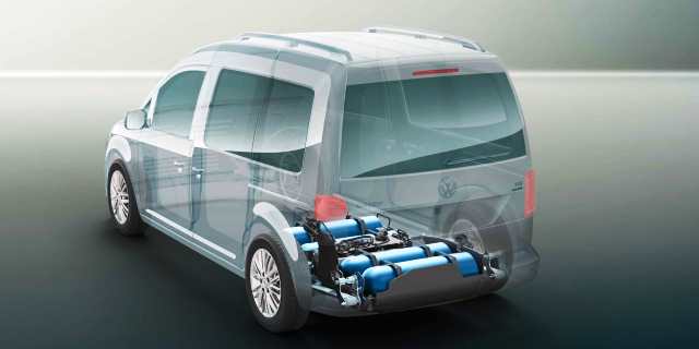 Depósito de Gas en vehículo comercial de Volkswagen