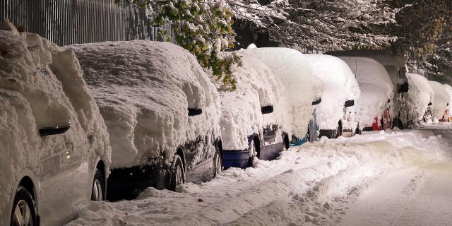 arrancar el coche en frío tras el temporal de nieve de Filomena
