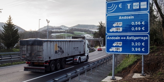 Vizcaya implantará peajes a camiones en la N-240 y en la BI-625