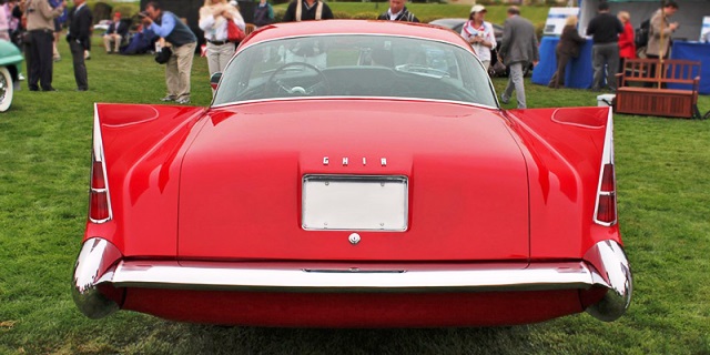 vista trasera Ferrari 410 Superamerica Ghia