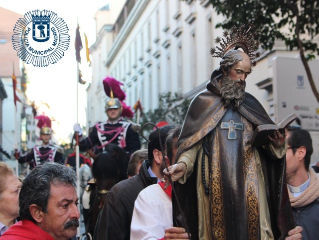 San Antón en procesión