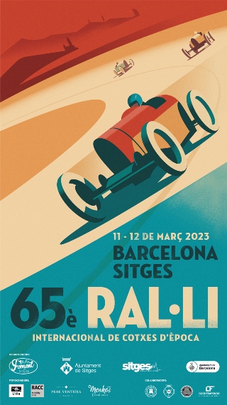 cartel Rally Barcelona-Sitges