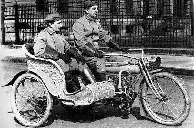moto con sidecar