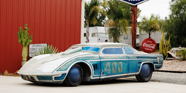 mutante Studebacker Corvette que Neil Thompson puso a 466 km/h en 1966