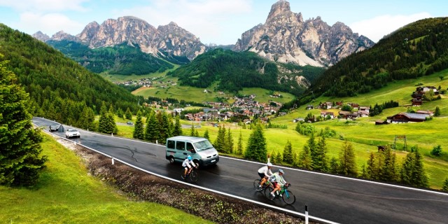 alta montaña italiana y su ZBE para coches eléctricos