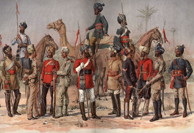 Historia de caballos militares